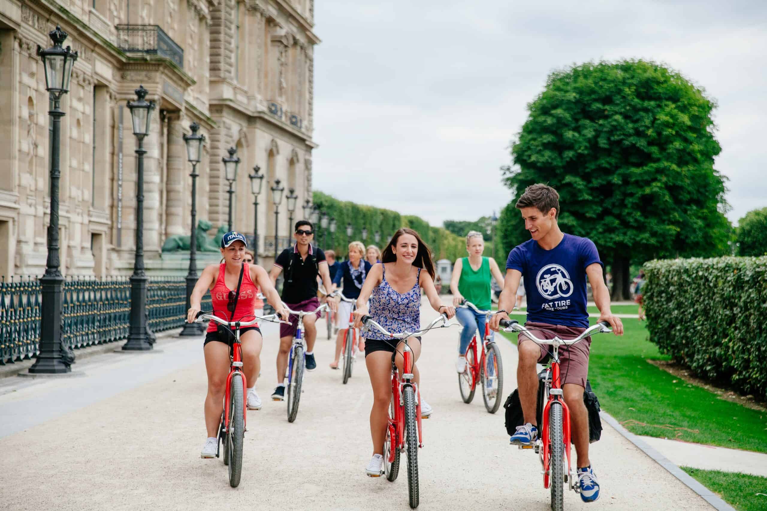 Paris Day Bike Tour Explore Paris Attractions Fat Tire Tours