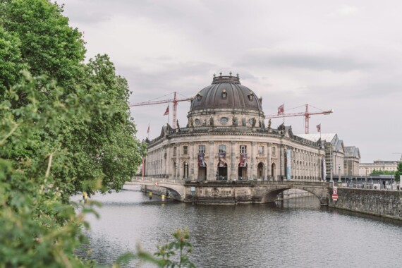 The Bode Museum on Museum Island in Berlin, Germany