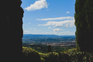 A view of Florence from the town of Fiesole