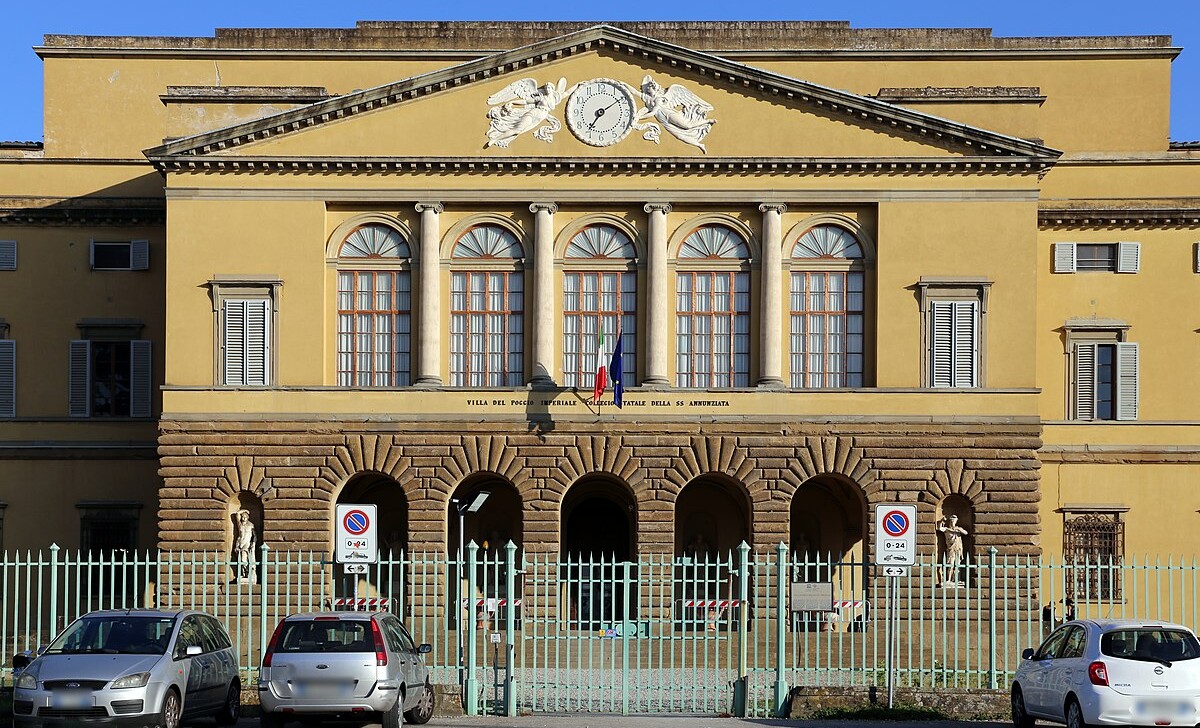Villa di Poggio Imperiale outside Florence, Italy