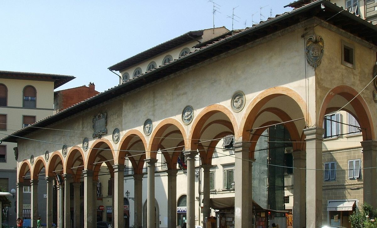 Ciompi square / Loggia del Pesce, Florence, Italy