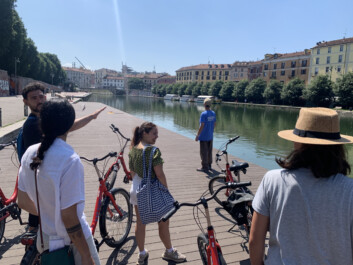 Navigli River in Milan