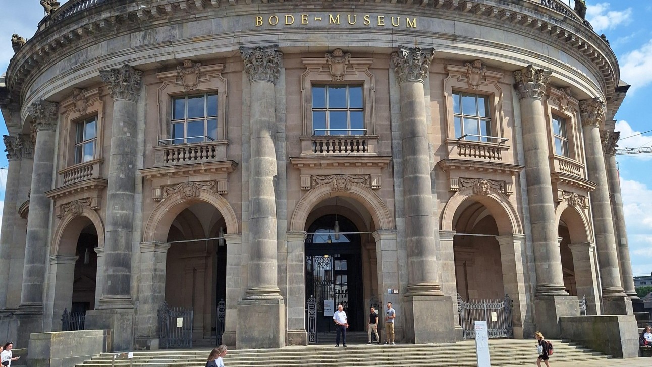 The Bode Museum on Museum Island in Berlin, Germany