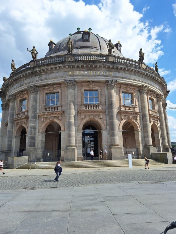 The Bode Museum on Museum Island in Berlin, Germany